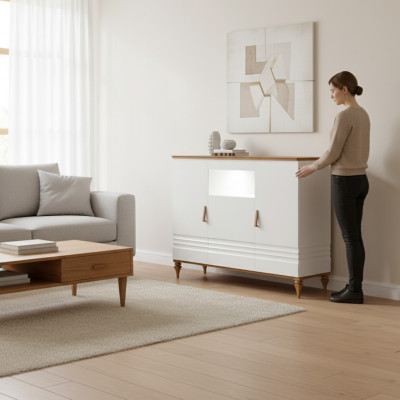 Klassesch Kommode Vitrin Kommoden Vitrinen Kommodenschaf Schaf TO-KBD