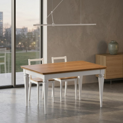 Klassesche Couchtisch Holzdësch Bäizaldësch Dëscher Wunnzëmmer Neit Modell TO-S2