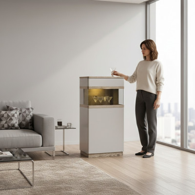 Klassesch Kommode Vitrine Kommoden Vitrinen Kommodenschaf Schaf CM-W3/4 P/L