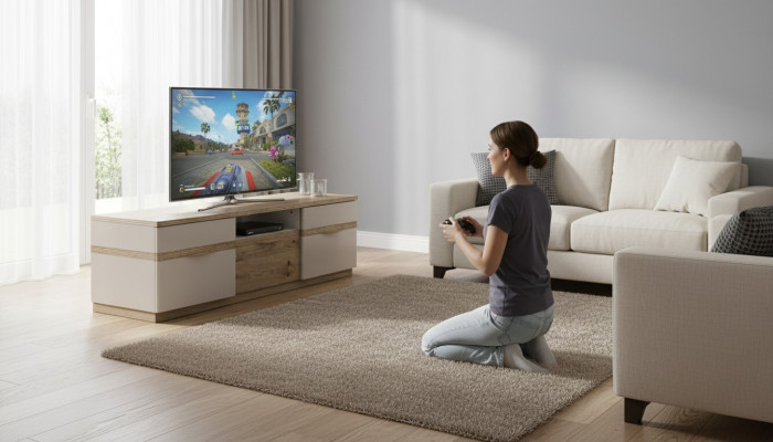 TV-Niddregschaf Board Schaf Fernsehdësch Ënnerschaf RTV Kommode Kommoden CM-RTV/D