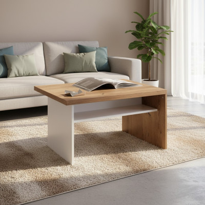 Klassesche Sofadësch Holzdësch Niewendësch Design Dëscher Wunnzëmmer CM S3