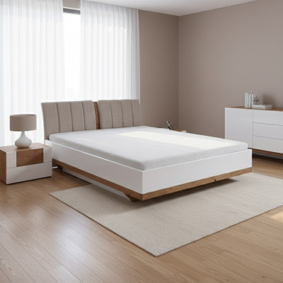 Klassesch Bett Better Eebett Duebelbett Holzbett Landhaus - Model CM-B3
