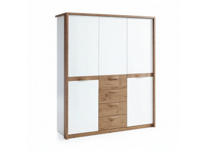 Klassesch Schief Beleschschlofzimmer Miwwelen Kleederschaf Holzschaf - CM-3D
