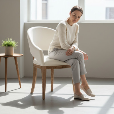 Klasseschen Designer gepolsterten Stull Gepolstert Stull Tissu Lieder Stoff CM-U2