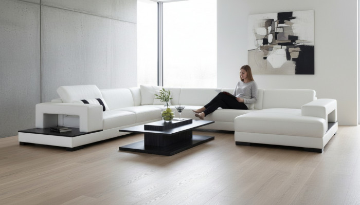Wunnlandschaft Couch Polster Eck Garnitur Designer Ledersofa Grouss Sofa Neit