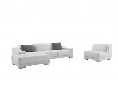 Wunnlandschaft Polster Eck Sofa Couch Garnitur Landschaft Lieder Nei / 2711B