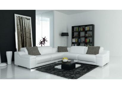 Wunnlandschaft Polster Wénkel Eck Sofa Sëtz Couch Garnitur Landschaft Lieder 2711D