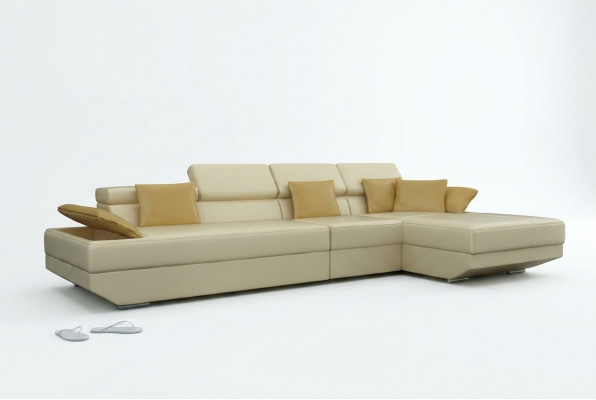 Wunnlandschaft Polster Eck Eck-Sofa Couch Garnitur Landschaft Lieder - 2719C Nei