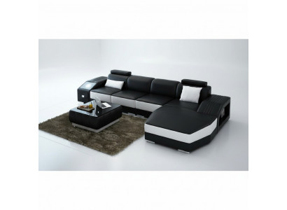 Wunnlandschaft Polster Ecke Eck Sofa Canapé Garnitur Landschaft Lieder Nei / 2724B