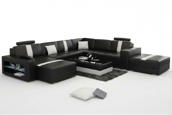 Liederdivan Eckdivan Divan Couch Design Sëtz Polster Garnitur Wunnlandschaft