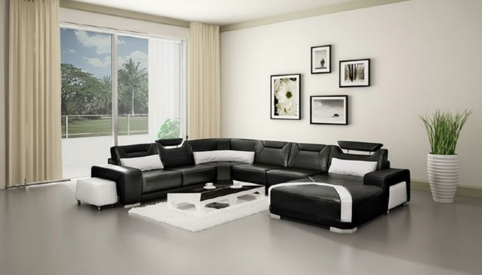 Eckcouch Polstersesellandschaft Canapé Sofa Wunnlandschaft U-Form Sëtz Eck PH739C