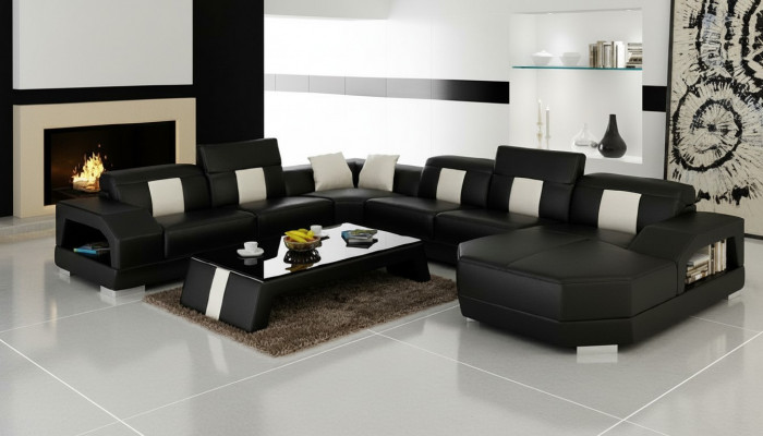 Wunnlandschaft Canapé Polster Eck Garnitur Designer Liederkanapé