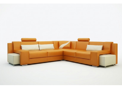 Wunnlandschaft Polster Ecke Ecksofa Sitz Couch Garnitur Landschaft Lieder V015B