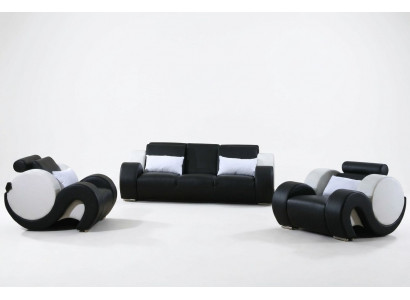 Sofa Garnitur Couch Polster Sofa Set 3+1+1 Lieder Couchen Sofasen Komplett Neien 1094
