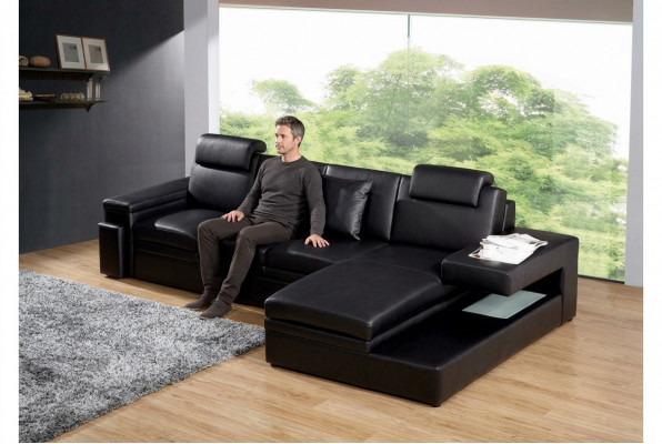 Wunnlandschaft Sofa Canapé Ecksofa Eckcouch Polster Garnitur Eck Sofas 3371