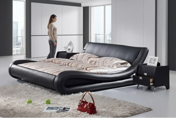 XXL Duebeltschelf Liederbett Bett Better Lieder Lieder Polster Bestiet Designer Neien