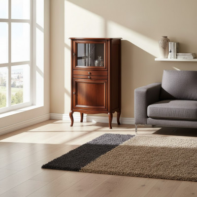 Massivholz Kommode Nieweschaf Klassesch Bar Rustikale Landhaus PR-KB 1-2 L,R