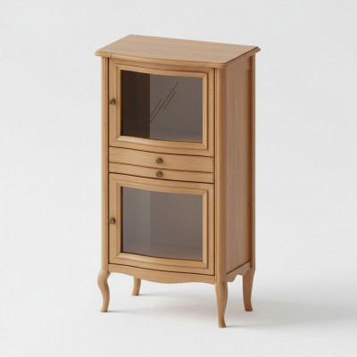 Massivholz Kommode Nieweschaf Klassesch Bar Rustikale Landhaus PR-KB 1-2 L,R