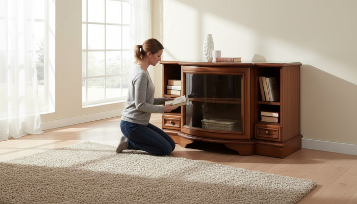 Klasseschen Unterschank RTV Fernsehschaf TV Schaf Kommode Landhaus Z-RTV