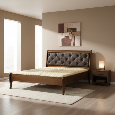 Klassesch Bett Better Eebett Duebelbett Holzbett Landhausmodell N-Bett T