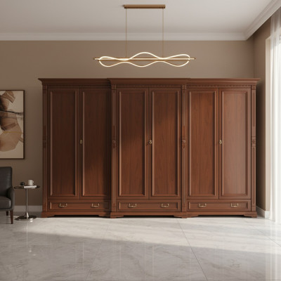Klassesch Schief Schaf Schiefwand Kleederschaf Massiv Kolonial Stil O6D