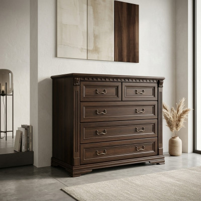 Klassesch Kommod Kommoden Schief Sideboard Massiiv Miwwelen Kolonial Nei OK4