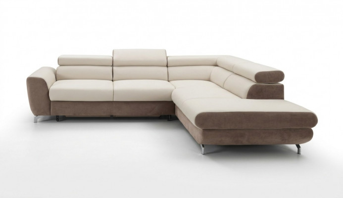 Ecksofa Wunnlandschaft Sofa mat Schlofffunktion Ecksofa Couch Ecke Polsters Garnitur