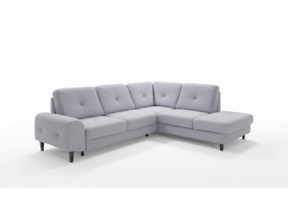 Ecksofa Wunnlandschaft Stoff Textil Sofa Ecksofa Canapé Ecke Polster Garnitur