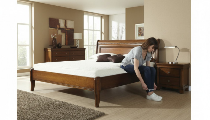 Klassescht Bett Better 140/160/180x200cm Italienesch Miwwelen Duebelbett Bestietnes Nei