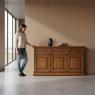 Klassesch Kommode Kommoden Schaf Sidebord Massiv Italienesch Miwwelen Nei R-K3