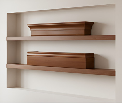Aussentitelwandkroun fir Kroun oder Sockel Schaf Schranksystem L, R BA-28