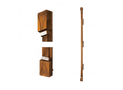 Klassesche Pilier Ofschlossatz fir Schaf Schafwand System SE-st-A-N Pilier
