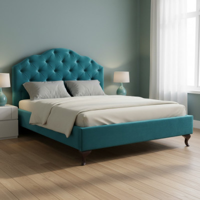Designer Bett Betten Ehebett Duebelbett Polsterbett Liederbett - Modell CL-4