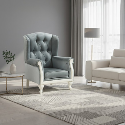Chesterfield Ouerensessel Still Polster Fernseh Büro Canapé Lieder Textil