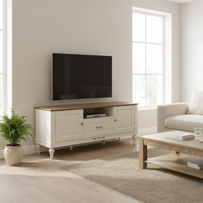 TV Lowboard Board Schaf Fernseeëtztësch Ënnerschaf RTV Fernsseeschaf FL-RTVD