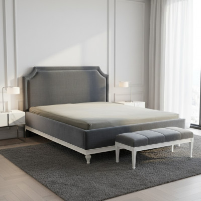 Designerbett Betten Eebett Duebelbett Polsterbett Liederbett - Modell FL-B2