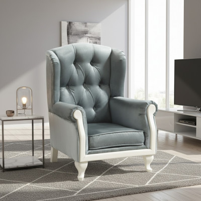 Chesterfield Ohrsessel Sessel Polster Fernsehs Büro Canapé Eechte Lieder