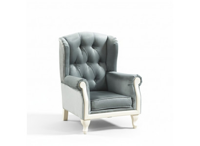 Chesterfield Ohrsessel Sessel Polster Fernsehs Büro Canapé Eechte Lieder