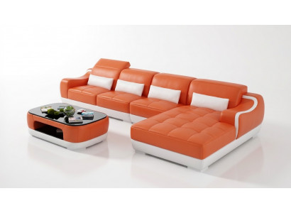 Liederdivan Sofa Couch Wunnlandschaft Eck Ecksofa Moderne Design Garnitur