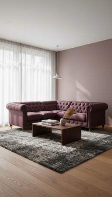 Chesterfield Eck-Canapé Couch Designer Polster Eck Textil Canapé Garnitur 1013-14