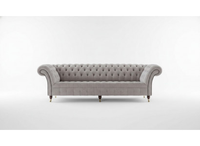 Chesterfield Sofa 4 Sëtzer XXL Polster Designer Couchen Sofas Garnitur