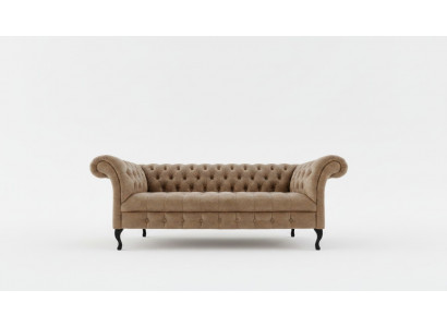 Exzellent Designer-Sofa an U-Form am zäitgenëssesche Stil.