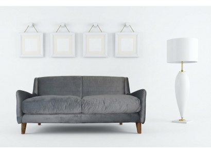 Sofa Stoff Textil Sofa Canapé Polster Designer Garnitur Stoffsofa Canapéen Nr.32
