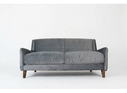 Sofa Stoff Textil Sofa Canapé Bett Designer Garnitur Stoffcanapé Couchen No.33