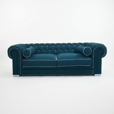 Chesterfield Sofa 3-Sëtz Polster Designer Couchen Sofas Garnitur SL Sofa