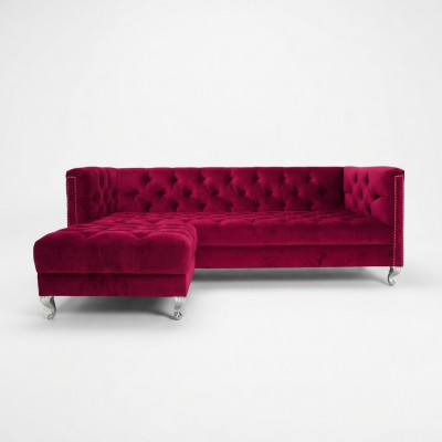 Chesterfield Canapé Polster Designer Couchen Canapé Garnitur Canapé SLIII Canapé №12