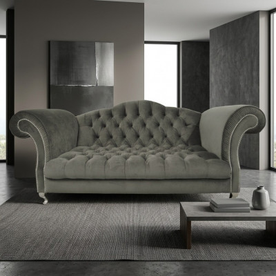 Chesterfield Sofa Polster Designer Couchen Sofas Garnitur Couch SLIII Sofa №80