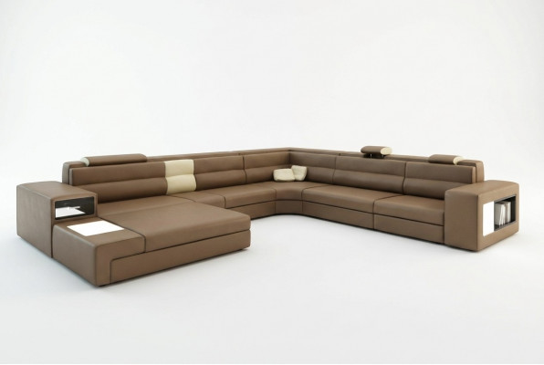 Liederdivan Couch Wunnlandschaft Eckcouch Fotell Set Garnitur Modern Divan