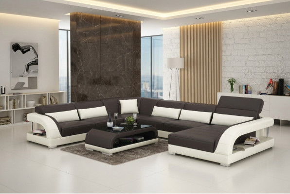 Lieder Canapé Couch Wunnlandschaft Eckcanapé Eck Garnitur Design Modern Canapé