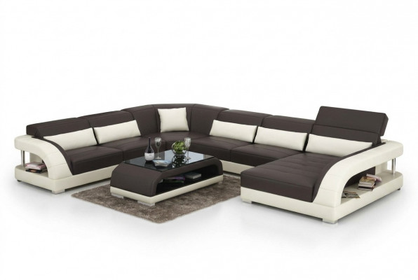 Lieder Canapé Couch Wunnlandschaft Eckcanapé Eck Garnitur Design Modern Canapé